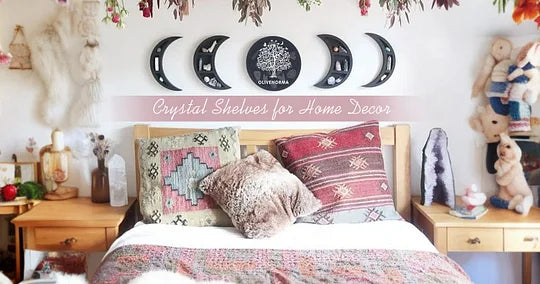 Crystal Shelves for Home Decor