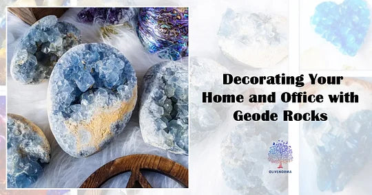 Decorating with Geode Rocks: Ideas for Your Home and Office