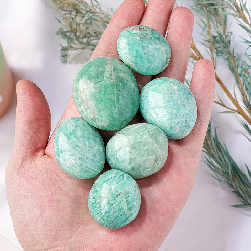 Olivenorma Amazonite Polished Natural Stone - image 1