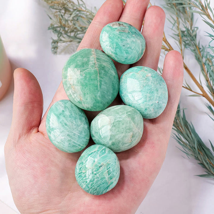 Olivenorma Amazonite Polished Natural Stone - image 1