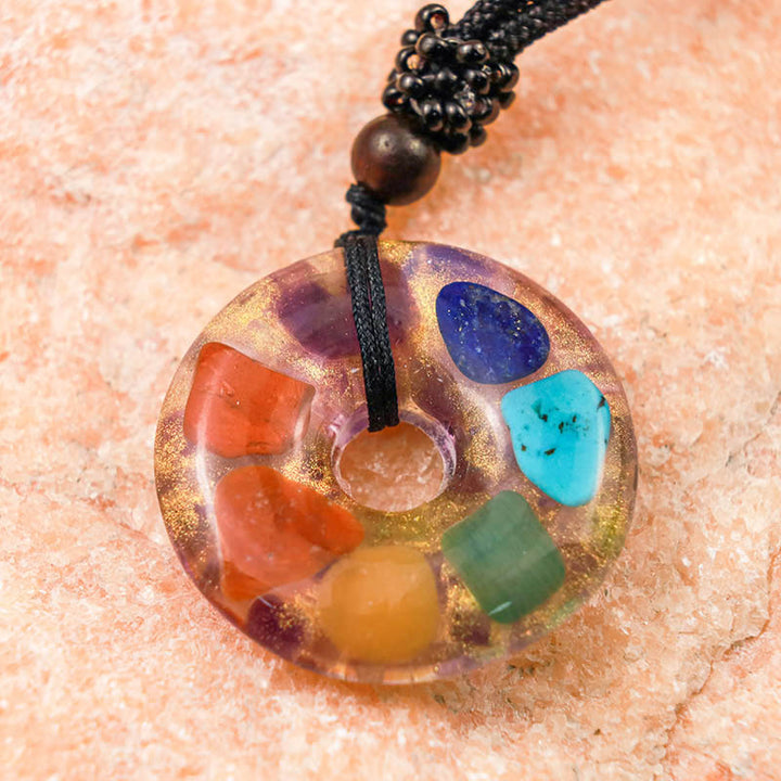 Natural Chakra Protection Orgone Pyramid - image 3