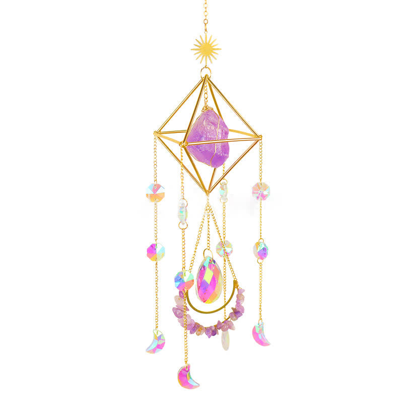 Olivenorma Rainbow Maker Crystal Suncatcher Gemstone Ornament - image 5