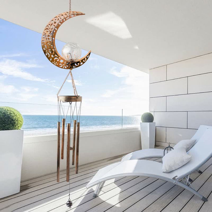 Olivenorma Solar Moon or Sun Wind Chime Ornaments - image 2