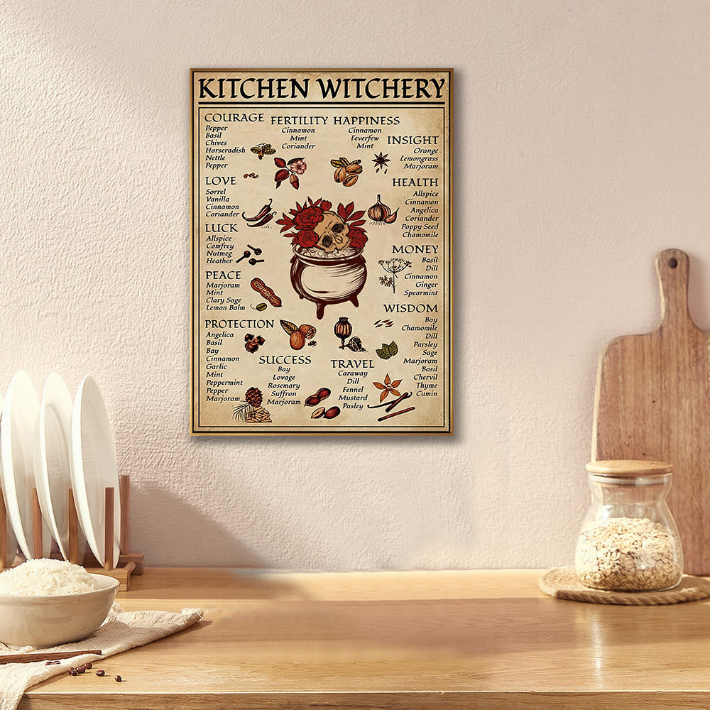 Olivenorma Magic Witch Halloween Kitchen Dining Wall Poster - image 8