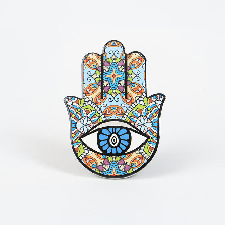 Olivenorma Hamsa Evil Eye Jewelry Tray Plate Coaster - Hamsa Evil Eye#7 - image 7