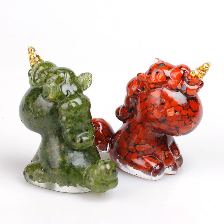 Olivenorma Crystal Unicorn Gemstone Decoration - image 29