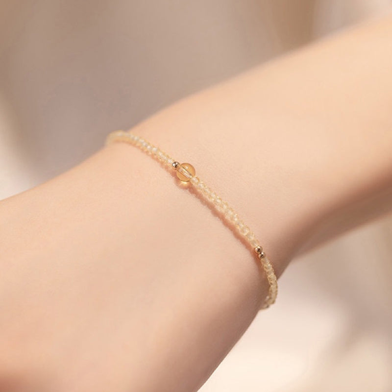 Bright Galaxy - Citrine Energy Gemstone Bracelet - image 1