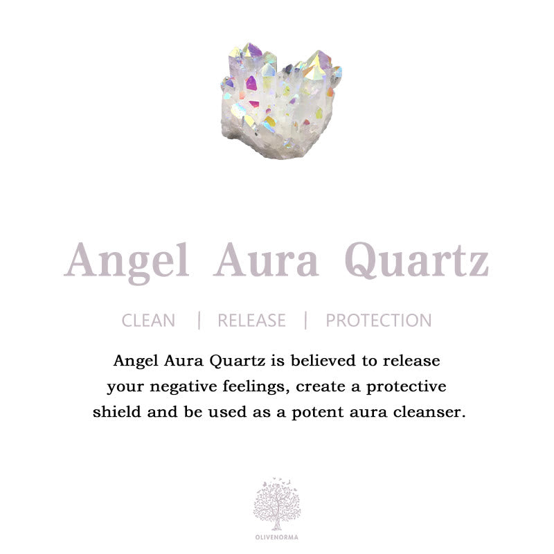 Olivenorma Natural Crystal Cloud Suncatcher Wind Chime - image 15