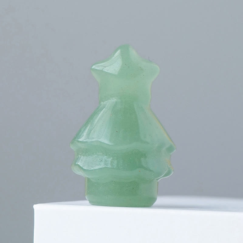 Olivenorma Natural Crystal Christmas Tree Decoration - Green Aventurine - image 18