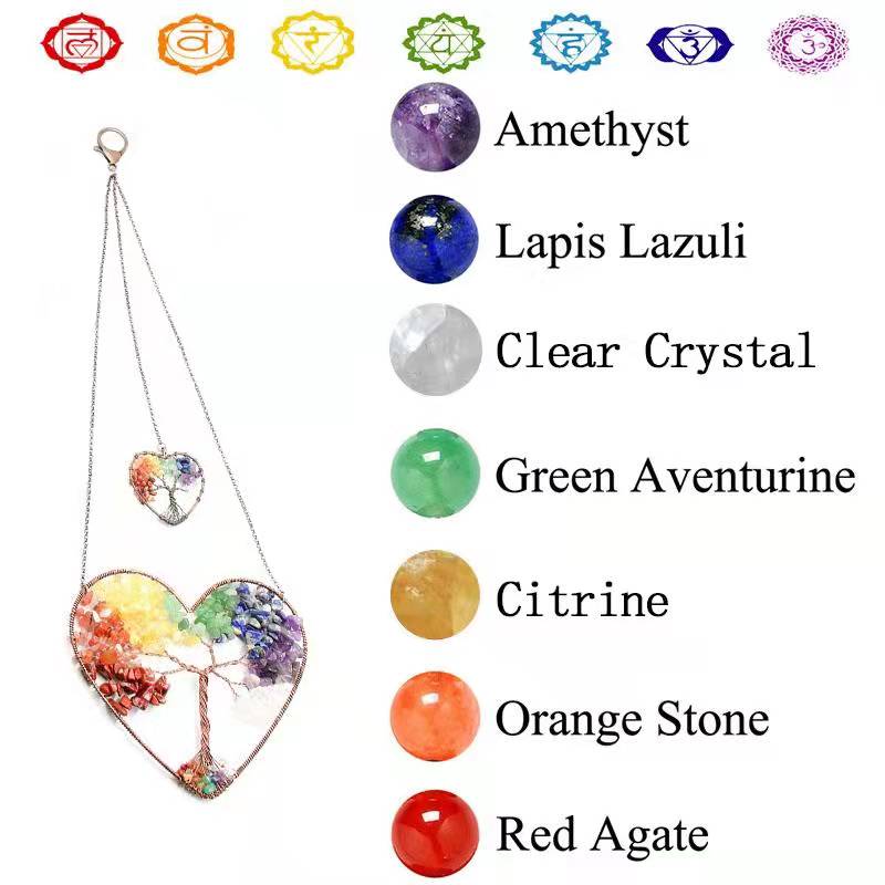 Olivenorma Chakra Love Tree Of Life Decoration Ornaments - Chakra - image 1