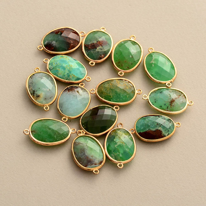 Olivenorma Natural Green Jade Bracelet Boho Beaded Wrap Bracelet - image 3