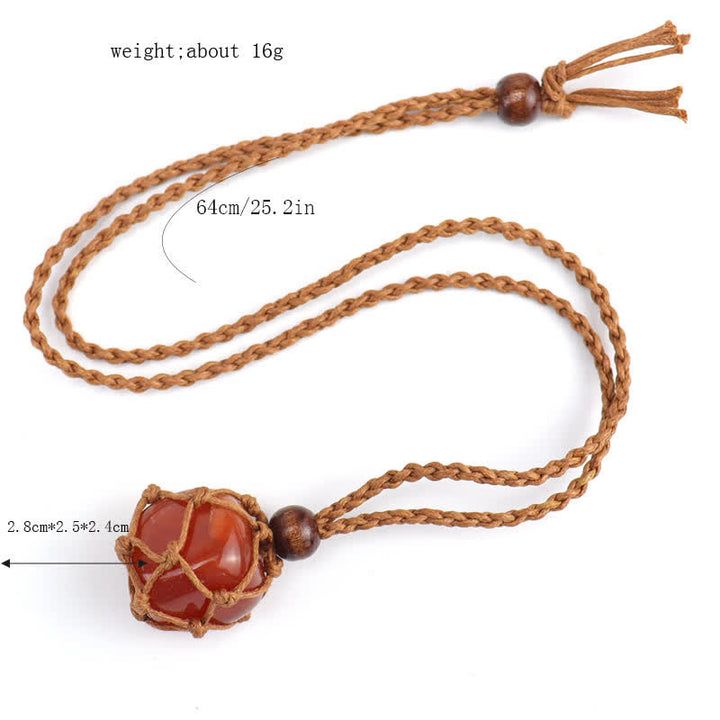 Natural Crystal Protection Necklace - image 20