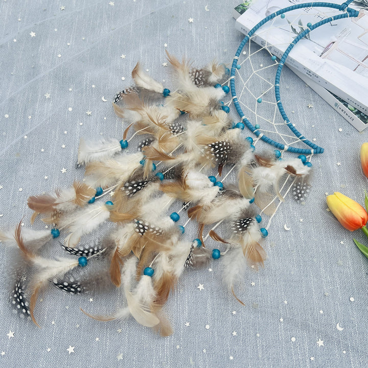 Olivenorma Turquoise Moon Stars Sun Shape Dream Catcher - image 5
