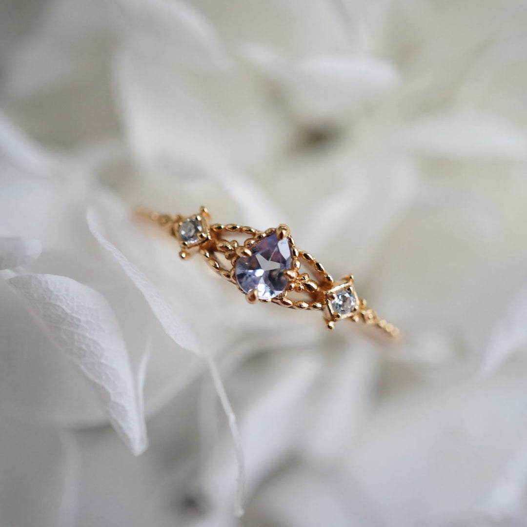 Olivenorma Natural Tanzanite Adjustable Ring - Tanzanite - image 1