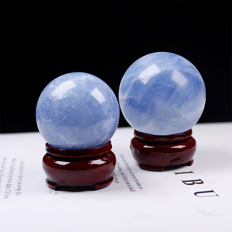Olivenorma Lapis Lazuli Healing Decoration Crystal Sphere - image 2