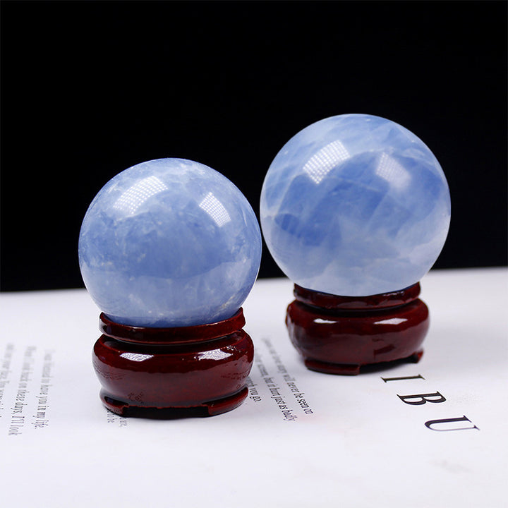 Olivenorma Lapis Lazuli Healing Decoration Crystal Sphere - image 2