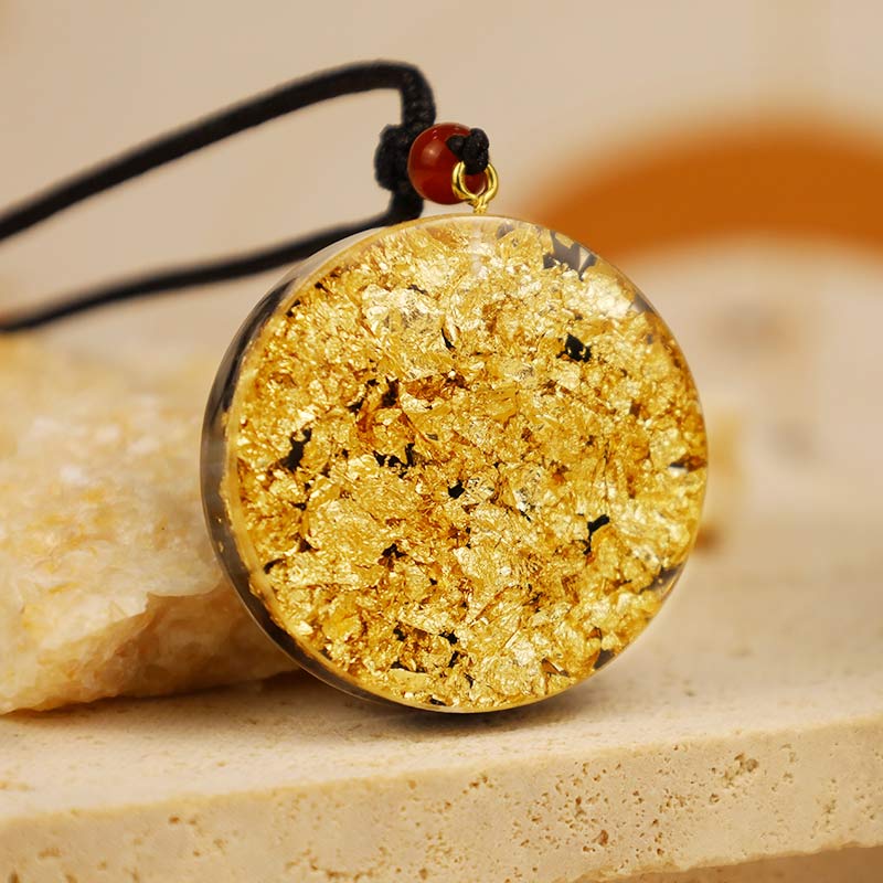 Obsidian With Hamsa Transform Necklace - image 4