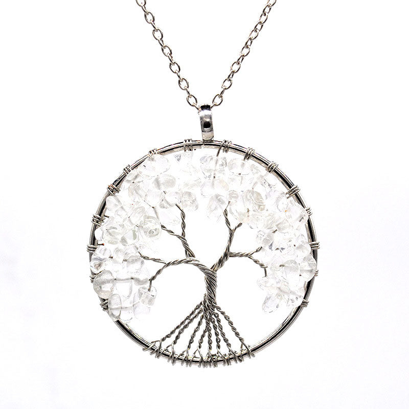  Olivenorma Orgone Chakra Healing Necklace - Clear Crystal - image 12