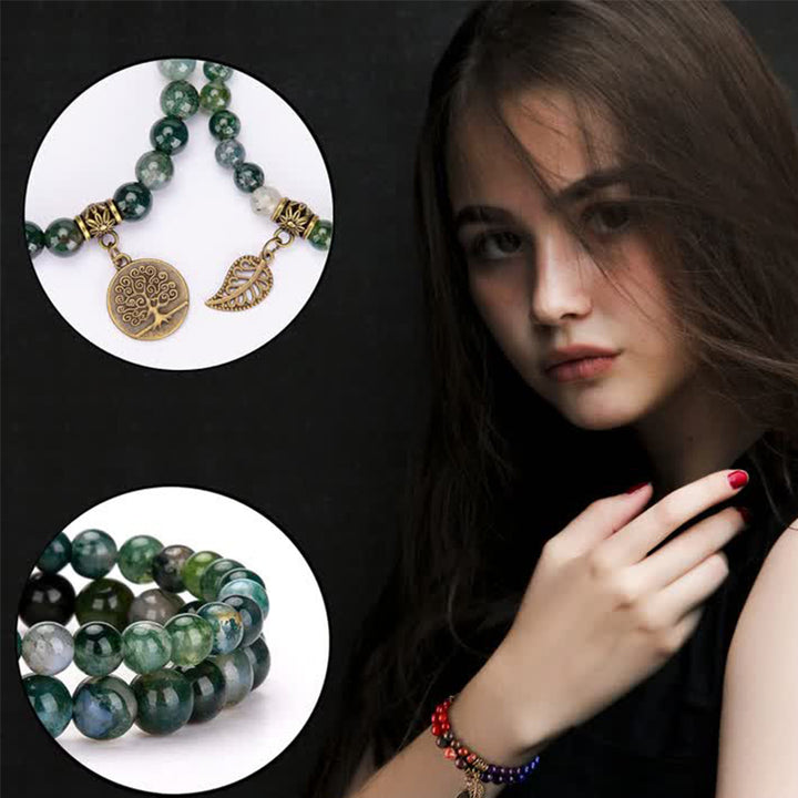 Olivenorma Green King Stone Protection Bracelet - image 1