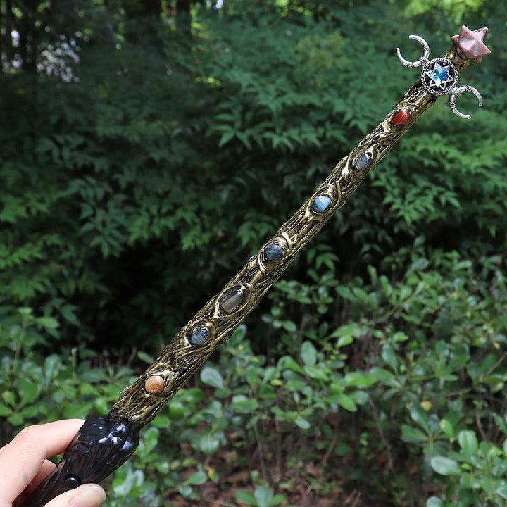 Olivenorma Natural Chakra Merkaba Crystal Wands - image 9