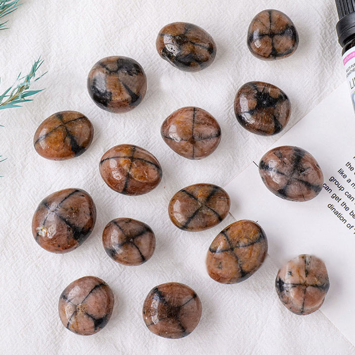 Olivenorma Cross Agate Polished Rolling Natural Stone - image 5