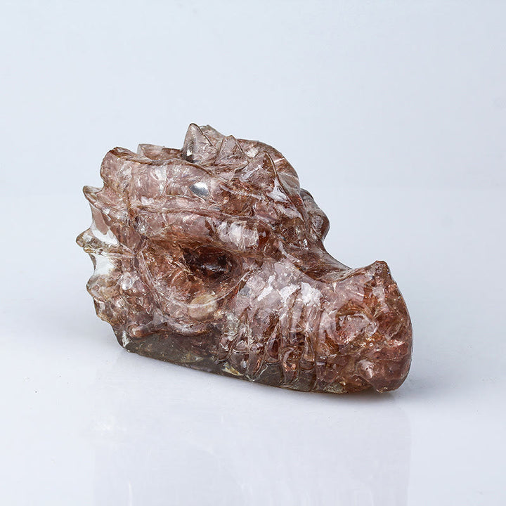 Olivenorma Crystal Epoxy Faucet 1kg Ornament Gemstone Decoration - Strawberry Quartz - image 41