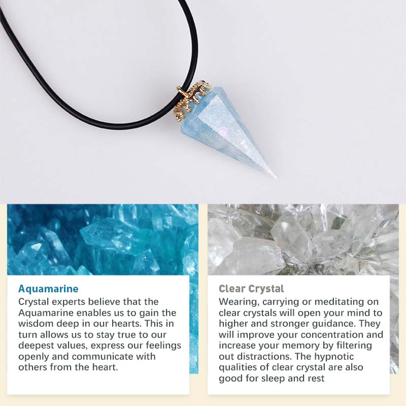Olivenorma Natural Crystal Healing Necklace - image 1