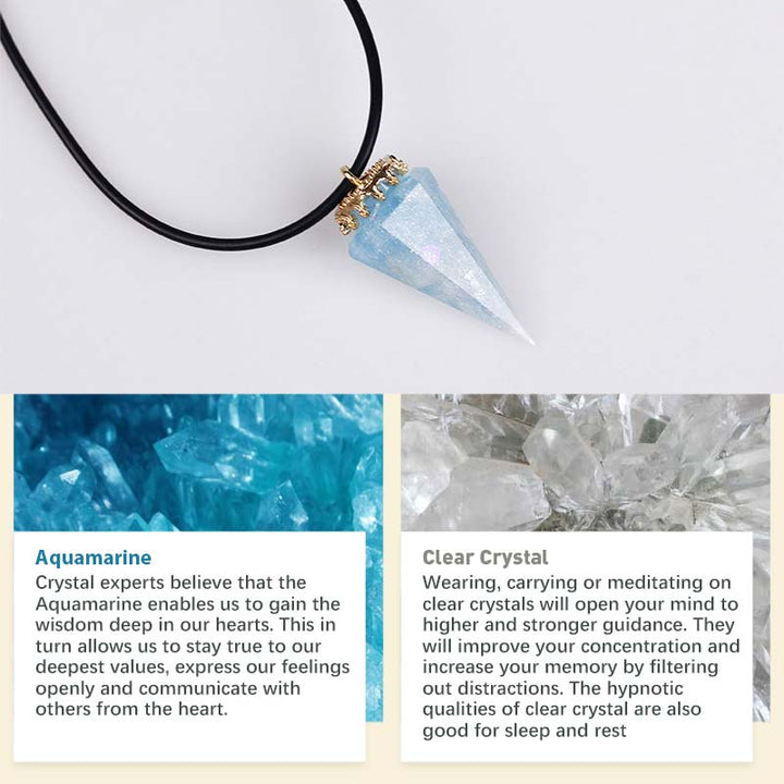 Olivenorma Natural Crystal Healing Necklace - image 1