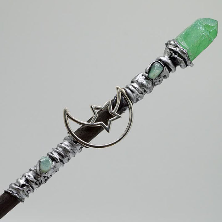 Olivenorma Moon Sun Star Fairy Crystal Wands - Peridot#1 - image 24