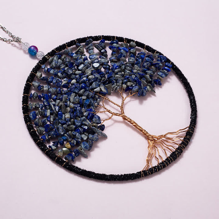 Tree of Life Crystal Suncatcher Dream Catcher - image 3