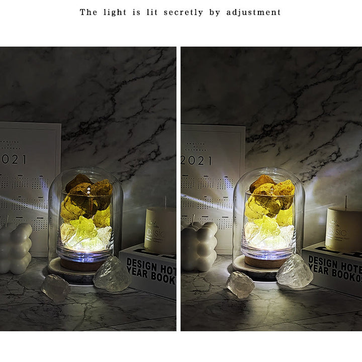 Olivenorma Fireless Diffuser Stone Crystal Aromatherapy Lamp - image 9