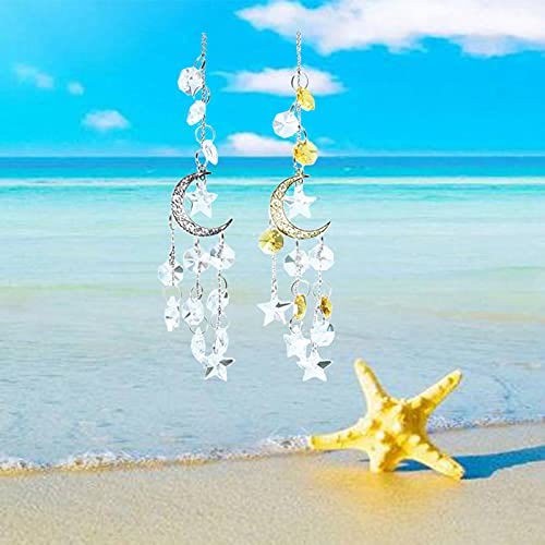 Olivenorma Moon Prism Crystal Suncatcher Wind Chime - image 10