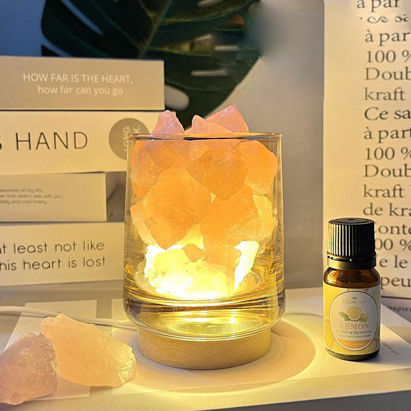 Olivenorma Flameless Diffuser Gift Box Crystal Aromatherapy Lamp - image 12