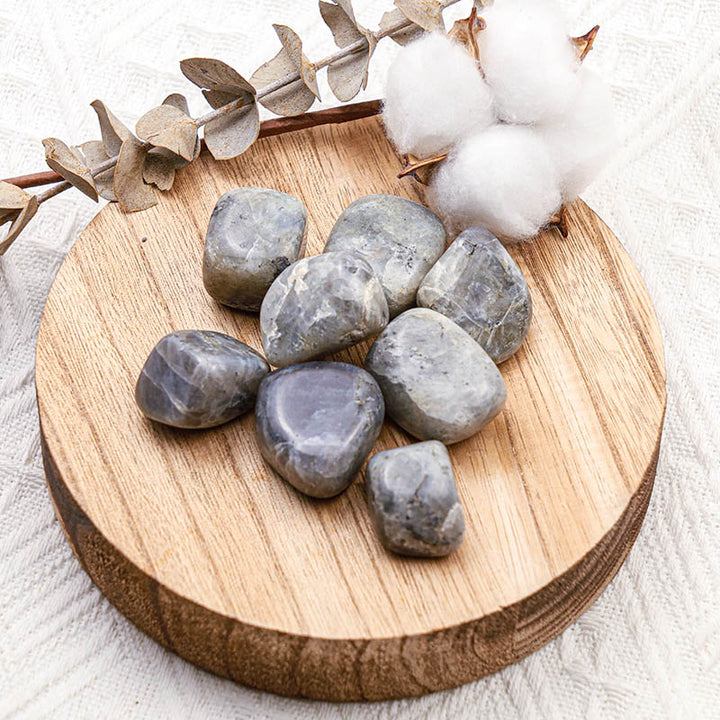 Olivenorma Labradorite Natural Tumbled Stone Set - 2-3cm/100g - image 0