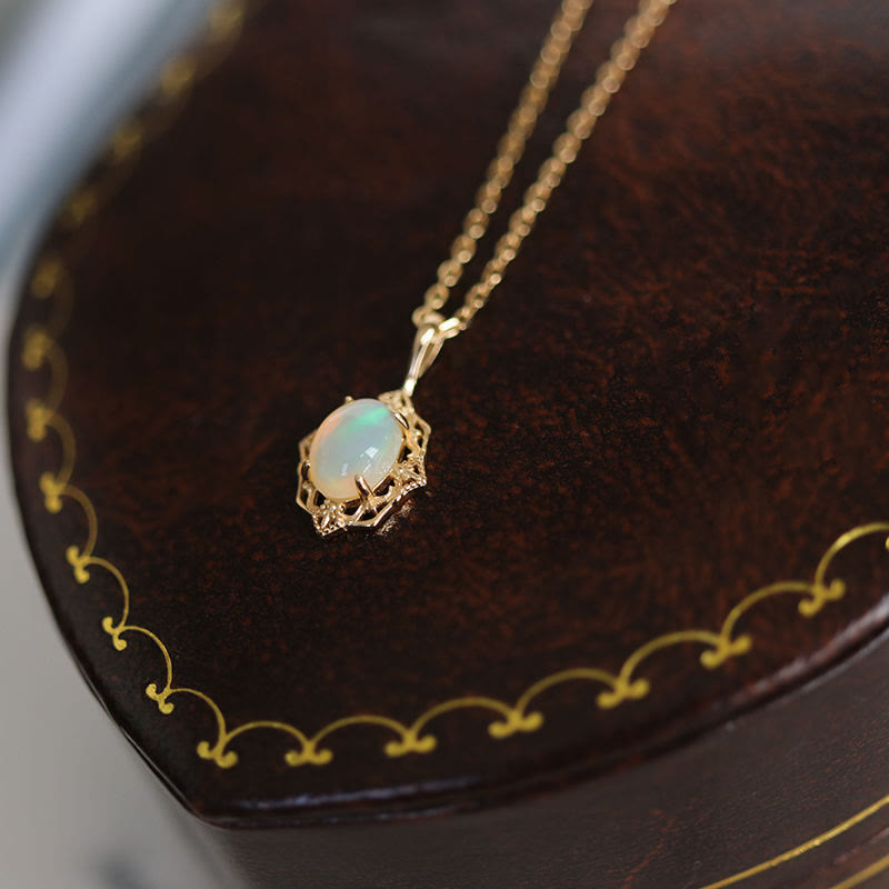 Olivenorma Vintage Style Copper Lace Adjustable Necklace - image 10