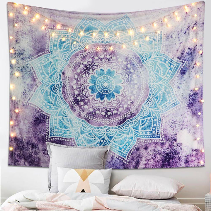 Olivenorma Mandala Purple Blue Wall Hanging Decor Tapestry - image 2