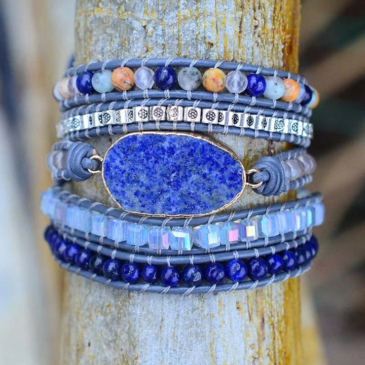 Lapis Lazuli Healing Bracelet - Lapis Lazuli - image 0