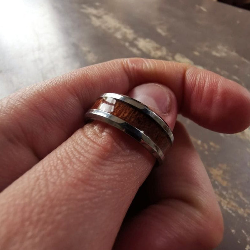 Yggdrasil ring - stainless steel - image 2