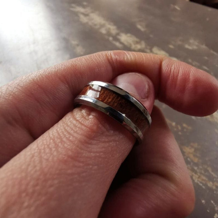 Yggdrasil ring - stainless steel - image 2