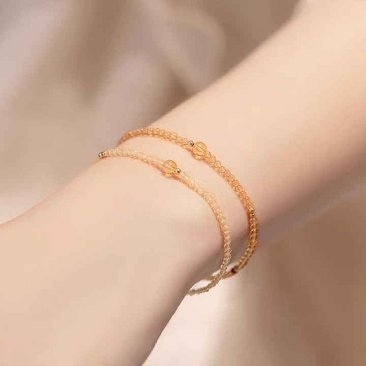 Bright Galaxy - Citrine Energy Gemstone Bracelet - image 2