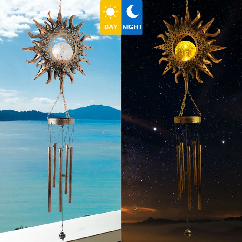 Olivenorma Solar Moon or Sun Wind Chime Ornaments - image 8