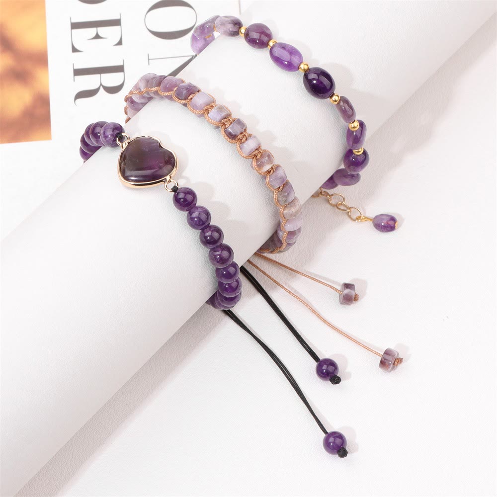 Olivenorma Handmade Rope Braided Heart Shape Pendant Bracelet - image 25