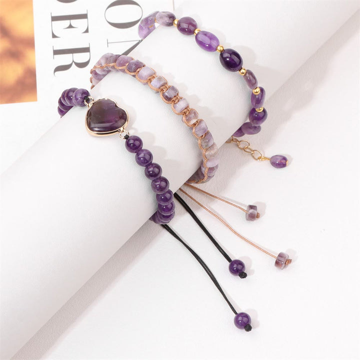 Olivenorma Handmade Rope Braided Heart Shape Pendant Bracelet - image 25