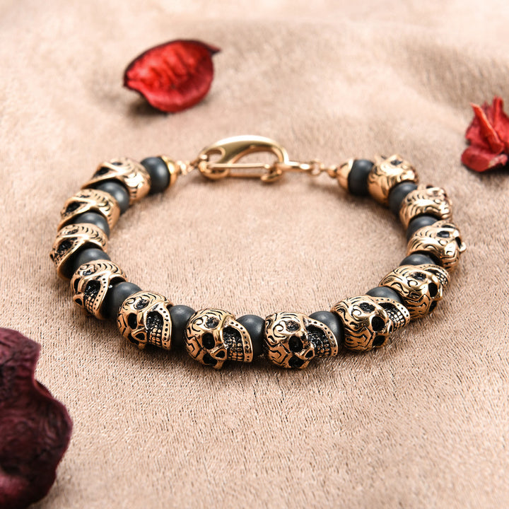 Olivenorma Natural Tiger Eye Handmade Stainless Steel Bracelet - image 37