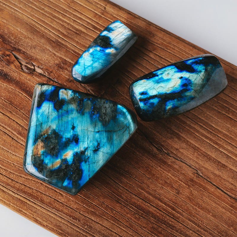 Olivenorma Natural Labradorite Rough Stone Gemstone Decoration - image 17