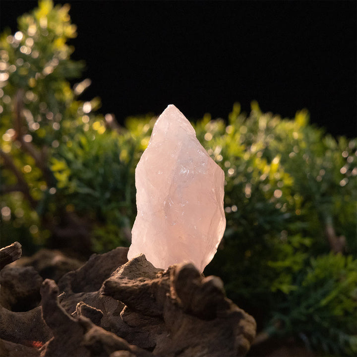 Olivenorma Rose Quartz Aroma Diffuser Crystal Natural Stone - image 2