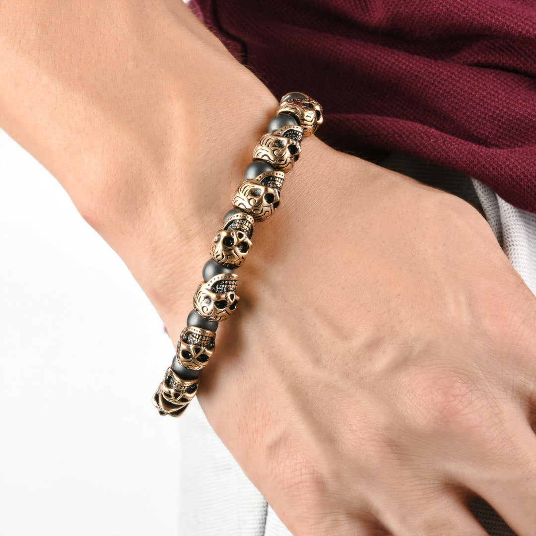 Olivenorma Natural Tiger Eye Handmade Stainless Steel Bracelet - image 38