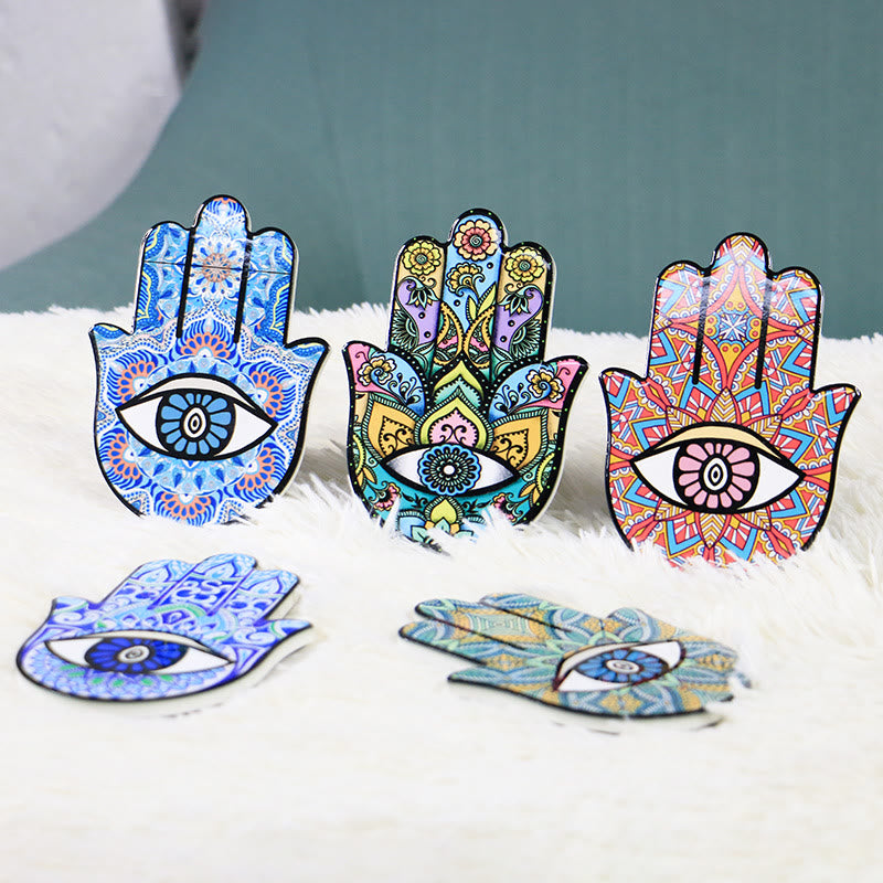 Olivenorma Hamsa Evil Eye Jewelry Tray Plate Coaster - image 33