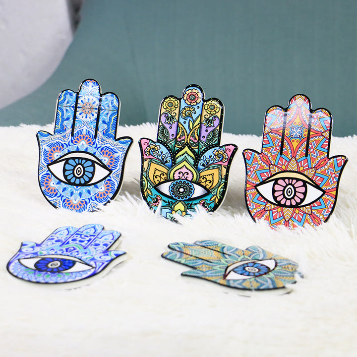 Olivenorma Hamsa Evil Eye Jewelry Tray Plate Coaster - image 33