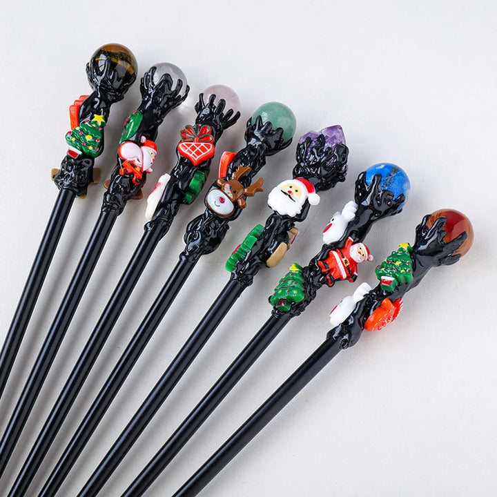 Olivenorma Christmas Children's Gifts Natural Crystal Magic Wands - image 11